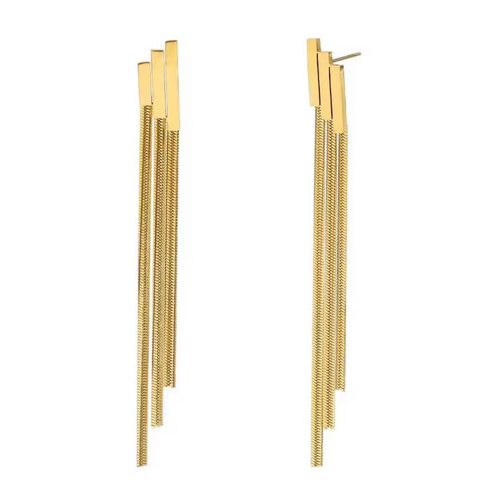 Bebe Quastenohrringe für den Großhandel von Jūratė Los Angeles