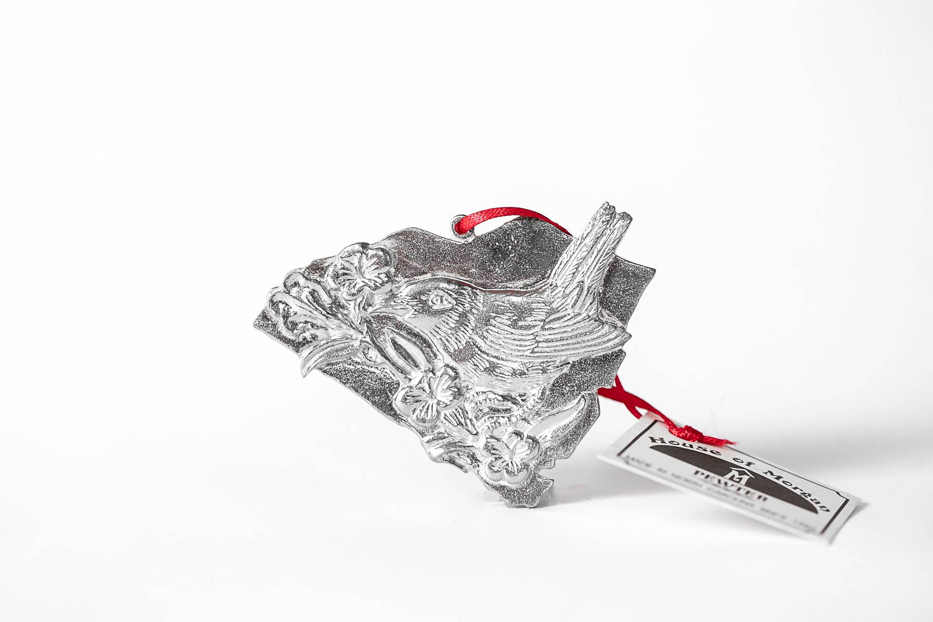 House of Morgan Pewter - Wholesale Ornament - South Carolina Christmas Ornament - State Symbol and Outline1