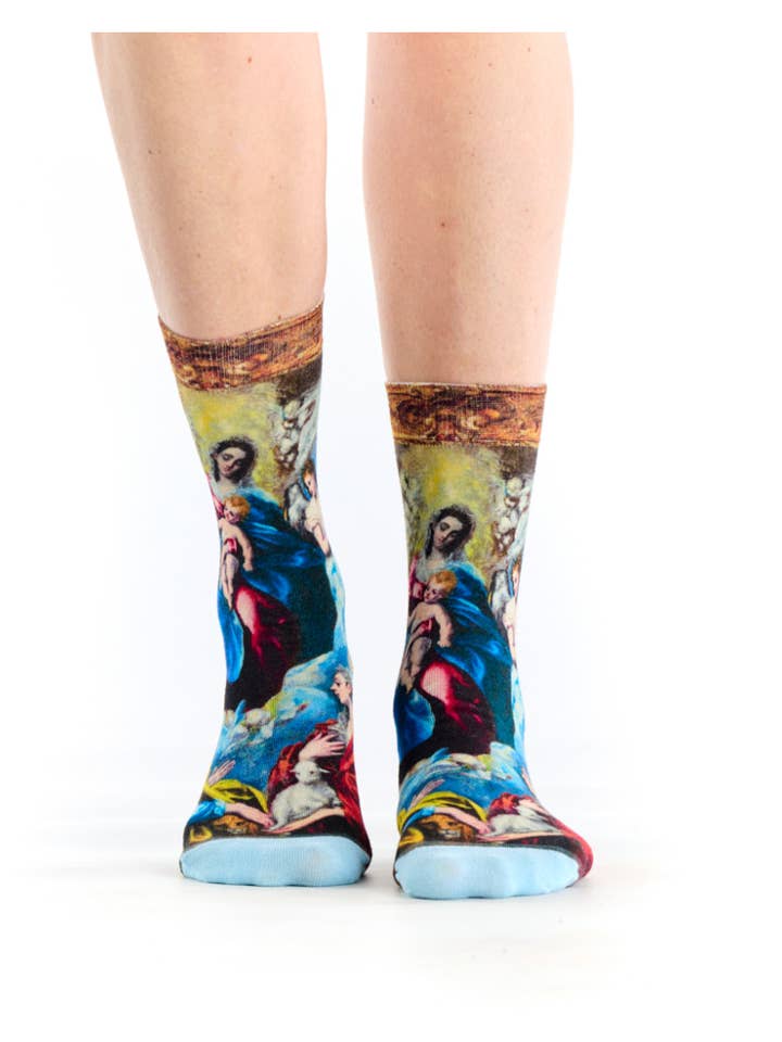 Ruban Rouge - Wholesale Socks – Women's - Virgin and Child Socks0