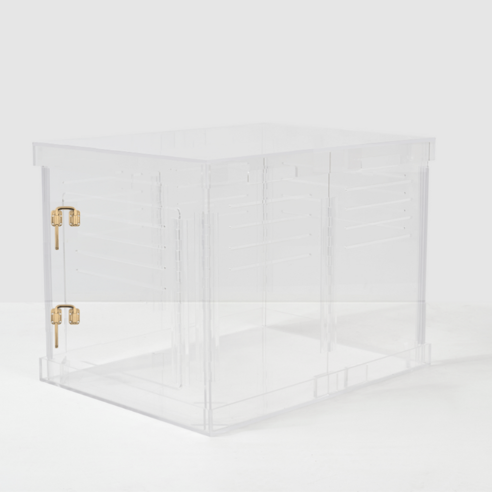 Hiddin - Wholesale Pet Carrier - Dog - Small Crate (Gold Latch)6