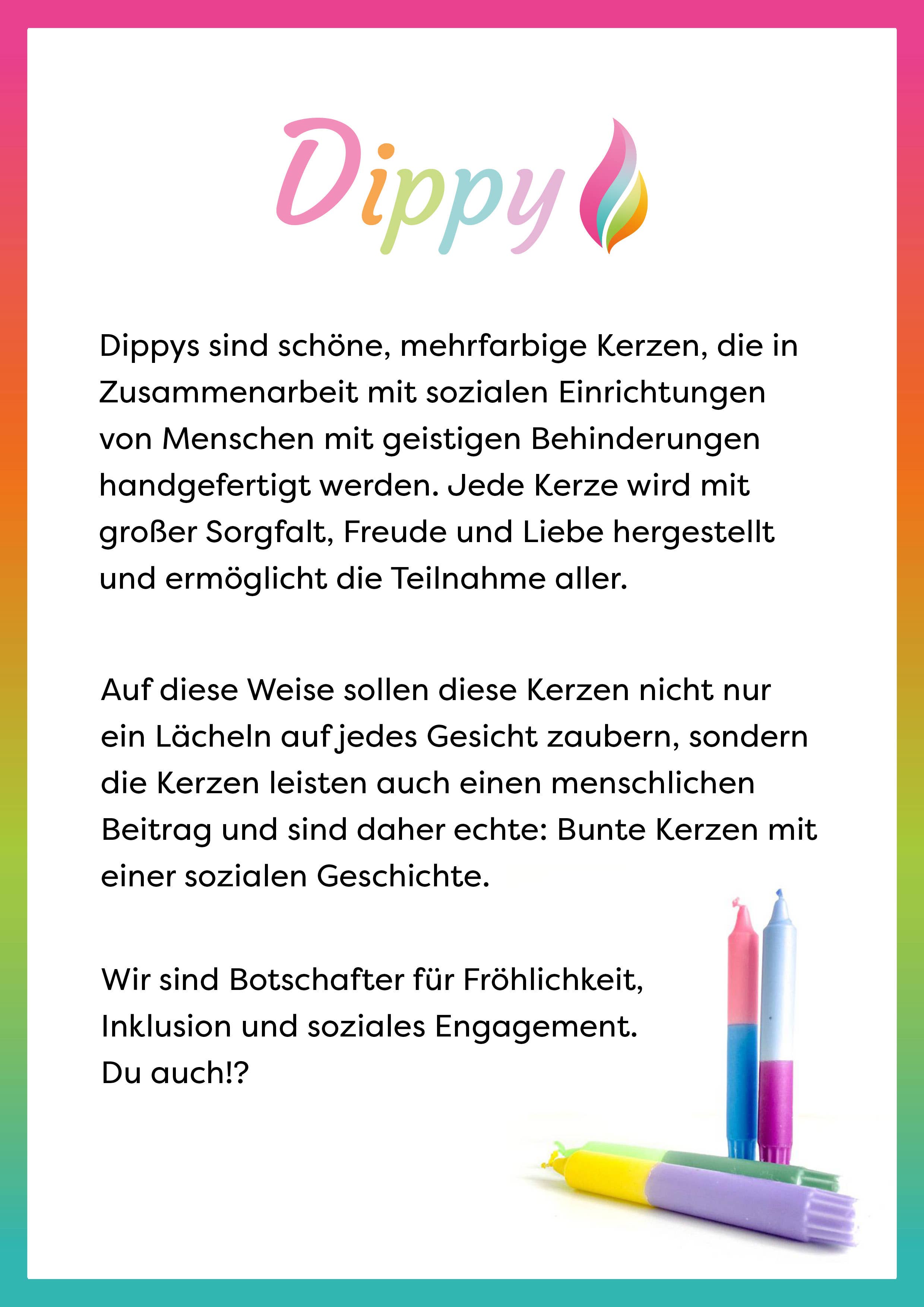 Dippy - Wholesale Tapered Candle/Candlestick - Dippy - Neon '25 Collection8