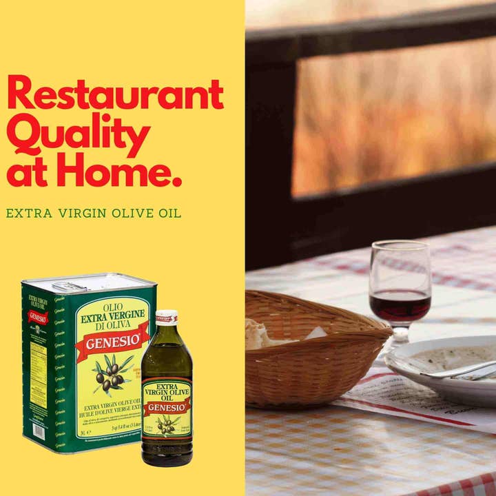 Wholesale Italian Food - Wholesale Olive Oil - Genesio Premium Grade Extra Virgin Olive Oil – 1 Liter4