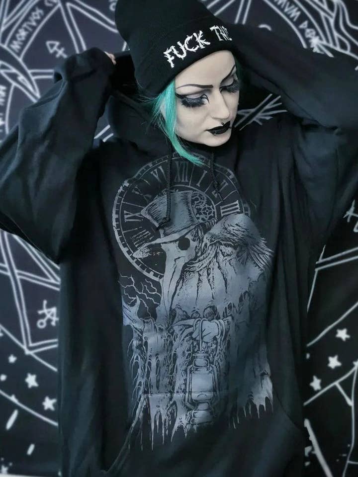Plague Doctor Hoodie for wholesale by vampirefreaks
