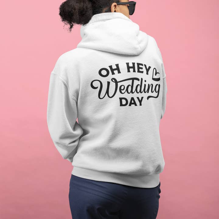 Brudkläder, Bröllopsdag Outfit, Vit Crewneck, Brud för wholesale av Never Knew I Needed