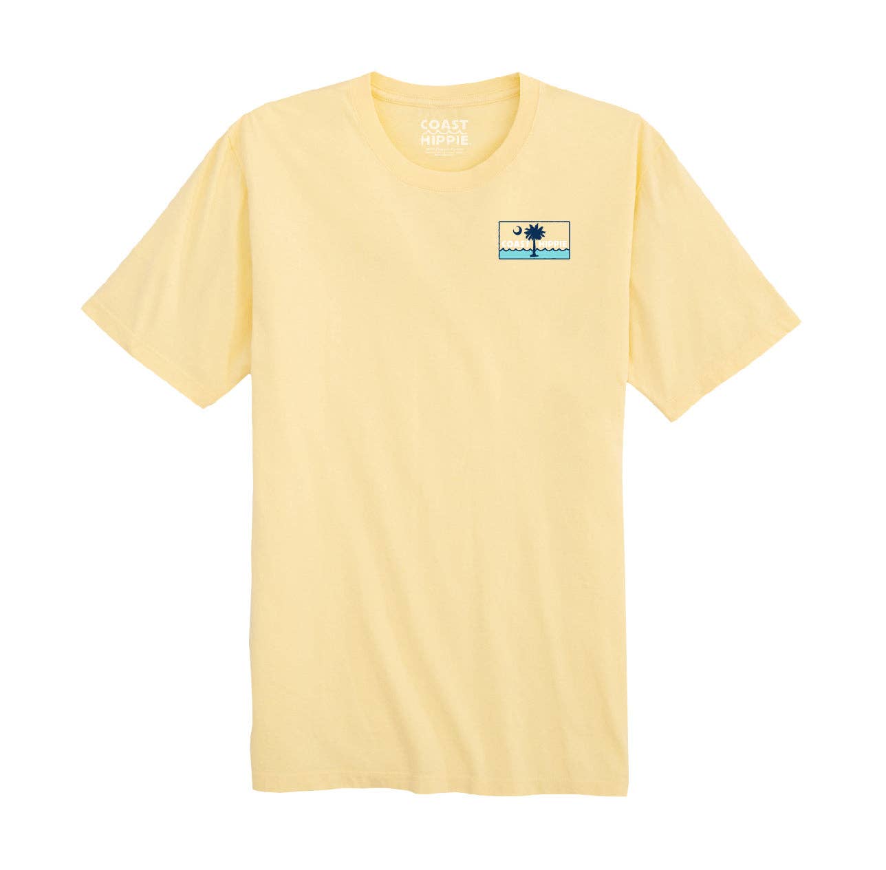 Coast Hippie - Wholesale Screen Printed T-Shirt - Unisex - SC Flag SS7