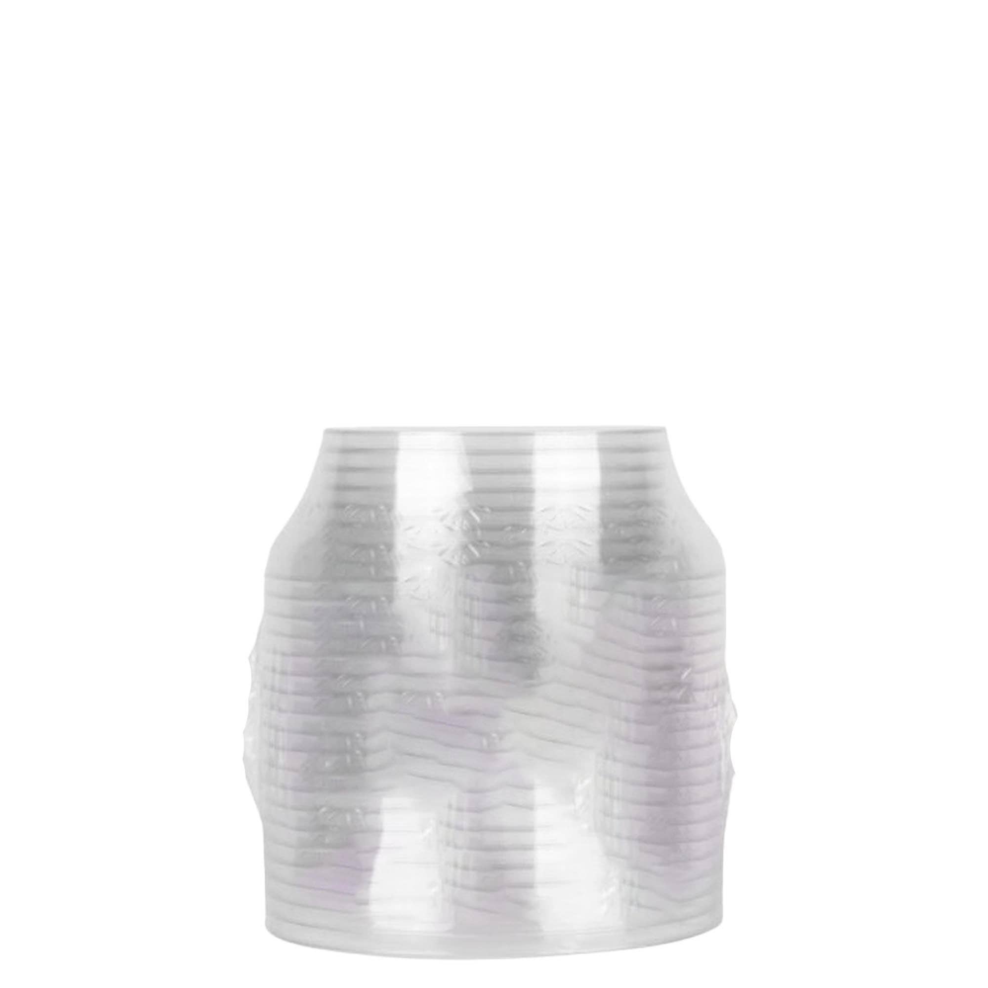 EcoQuality - Wholesale Disposable Plate - 10oz Disposable Fancy Plastic Crystal Clear Dessert Bowl Sim1