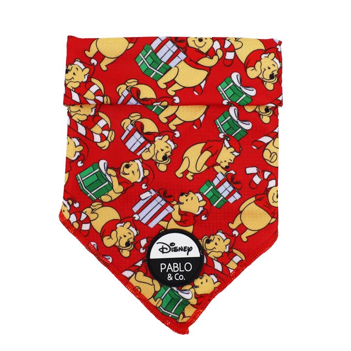 Pablo & Co. Boutique - Venta al por mayor Bandana - Perros - Navidad de Winnie the Pooh: pañuelo para perro