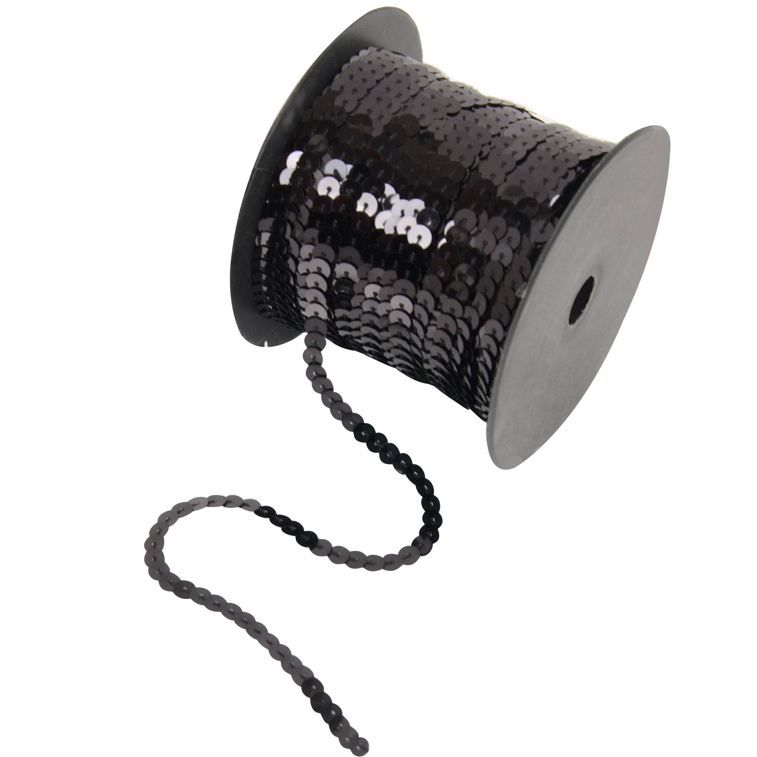 AK Brand - Venta al por mayor Material para manualidades - Tira de Lentejuelas Planas 6mm Lentejuela Metálica Adorno de Lentejuelas35