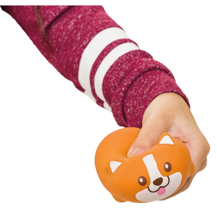 Toysmith - Wholesale Squishy Toy - Kids & Baby - Chubby Corgis Squeeze Toy2