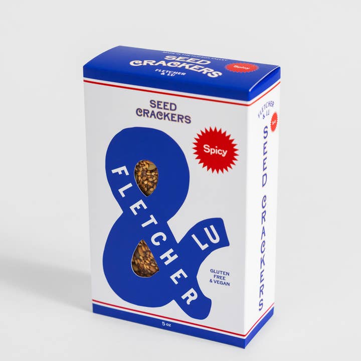 Fletcher & Lu - Wholesale Crackers - Fletcher & Lu Seed Cracker (Spicy)