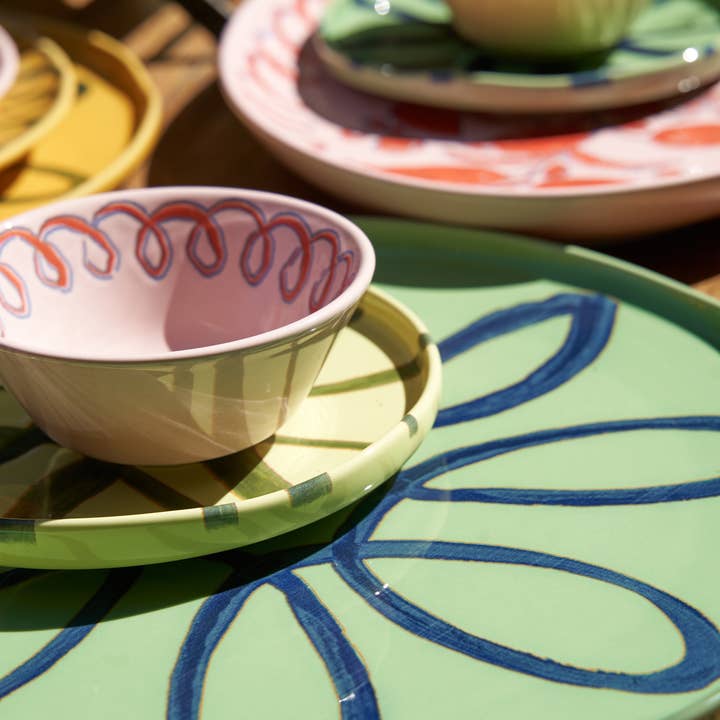 Couleur Nature - Wholesale Charger plate - Amalfi Service Charger Plate Green - 12.6" Diameter7