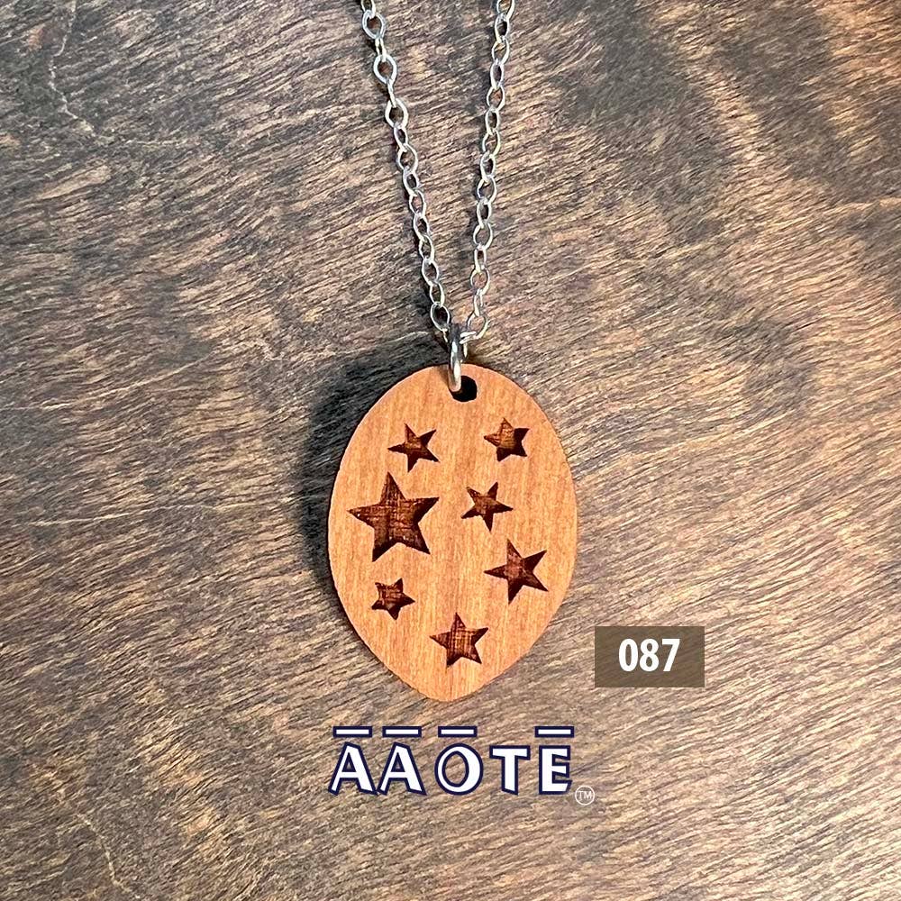 AAOTE - Wholesale Aromatherapy Necklace - Wood Essential Oil Diffuser Minimalistic Necklace25
