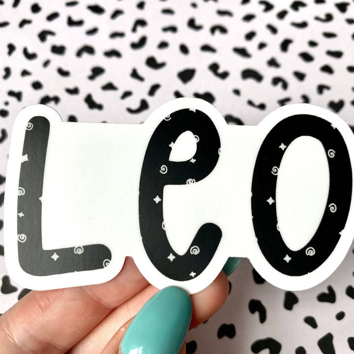 Leo Stjernetegn Vinyl Sticker for engroshandel hos Michaela Shailene LLC