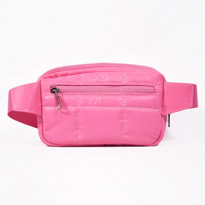Babs + Birdie - Wholesale Belt Bag - Women's - The Drew | Puffer Belt Bag5