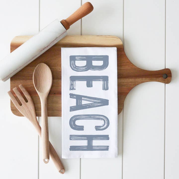 Beach Tea Towel for wholesale by Porter Lane Home
