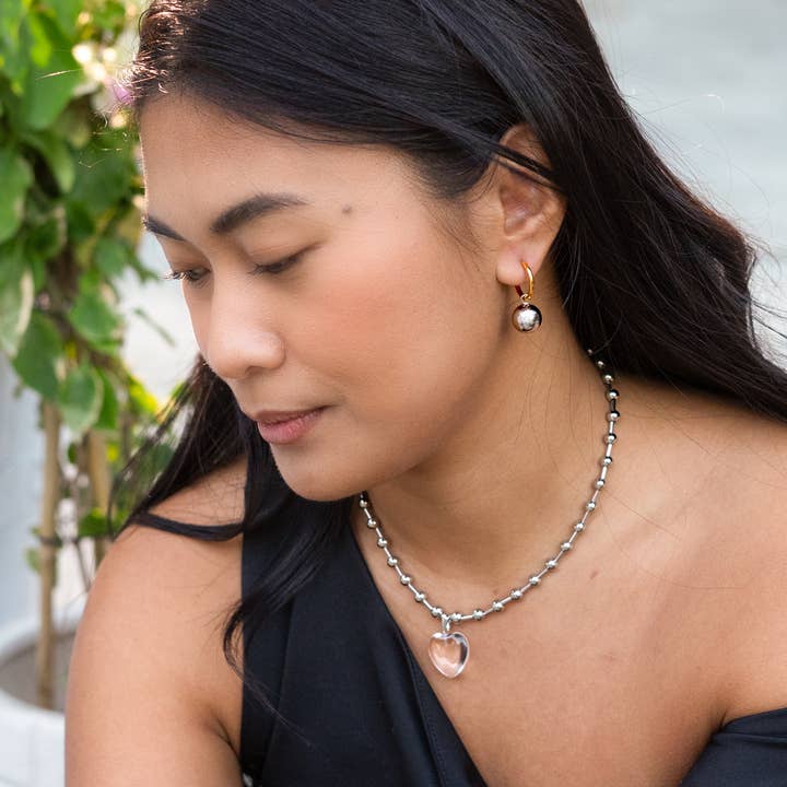 Peter and June - Wholesale Pendant/Charm Necklace - Die Heart Necklace - Stainless Steel2