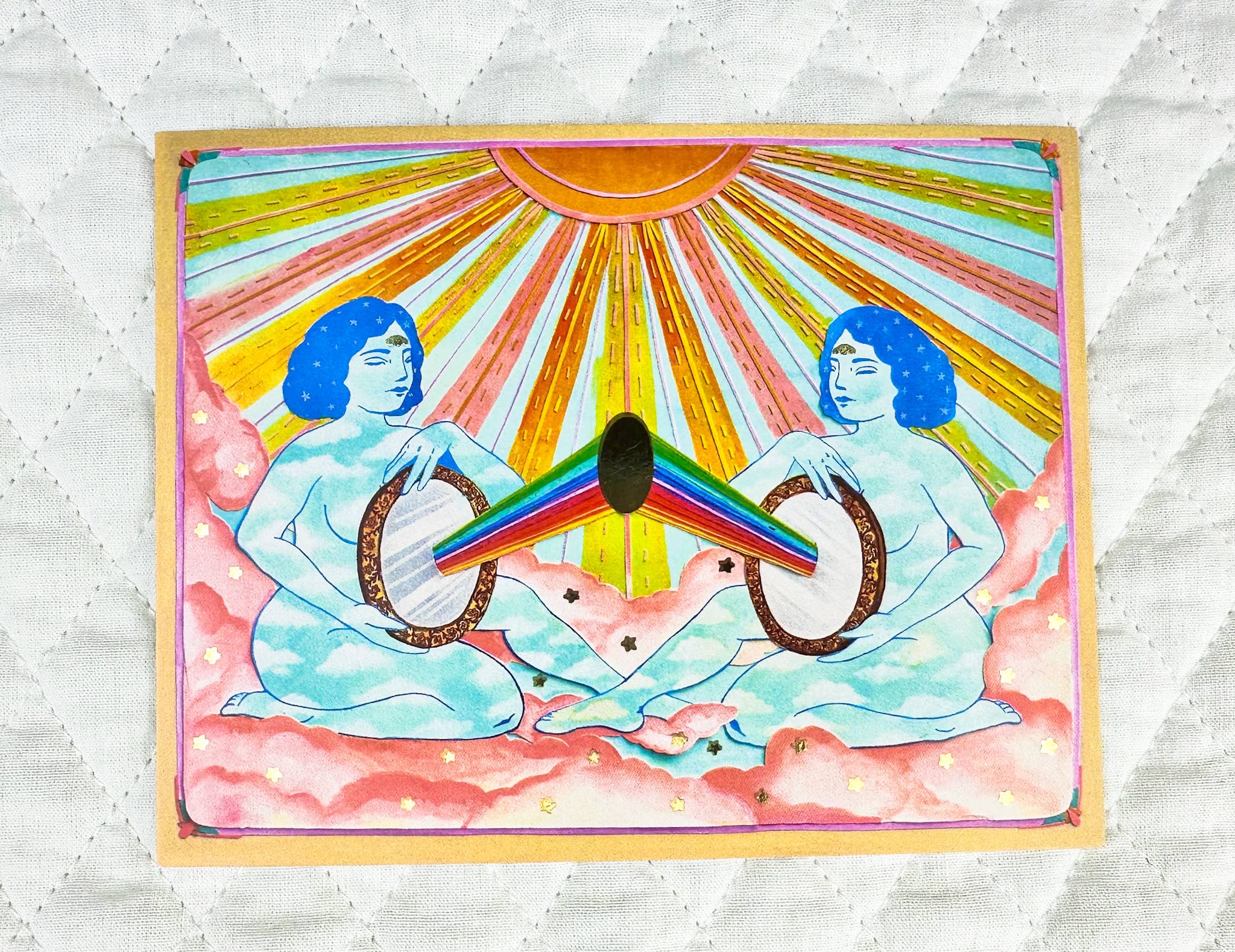 Guided Hand Studio - Wholesale Art Print - Foil Print: Reflect What You Are1