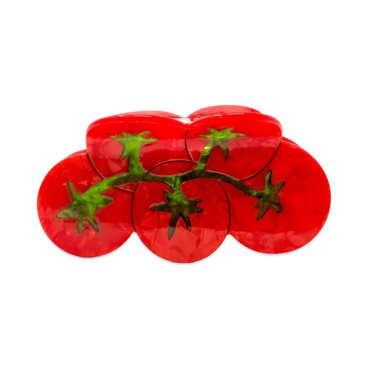 Jenny Lemons – wholesale Hair clip – Women’s – Large Tomatoes on the Vine Hair Claw Clip6