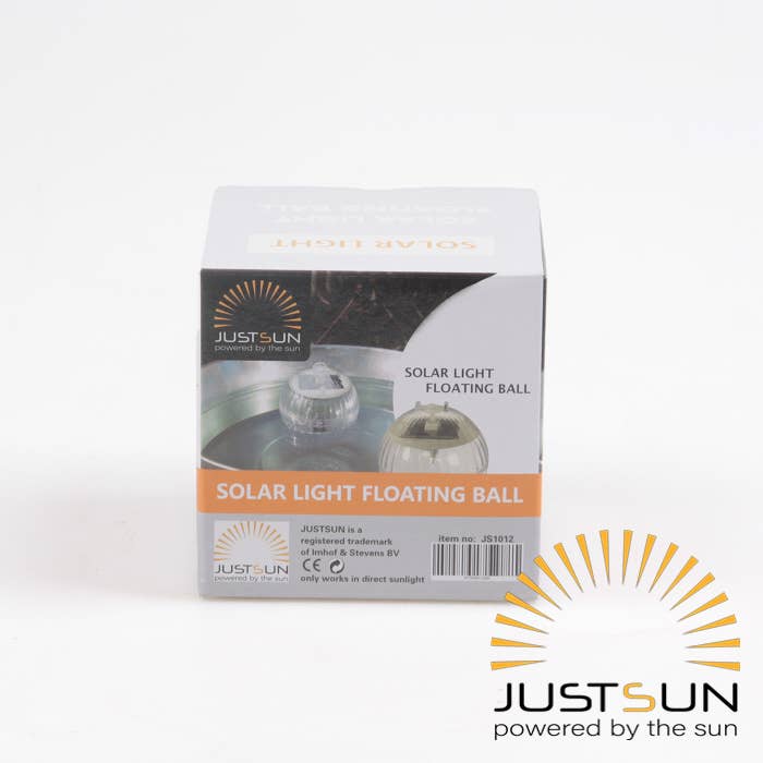 Imhof & Stevens BV - Wholesale String Lights - SOLAR FLOATING BALL W/LIGHT D10 CM4