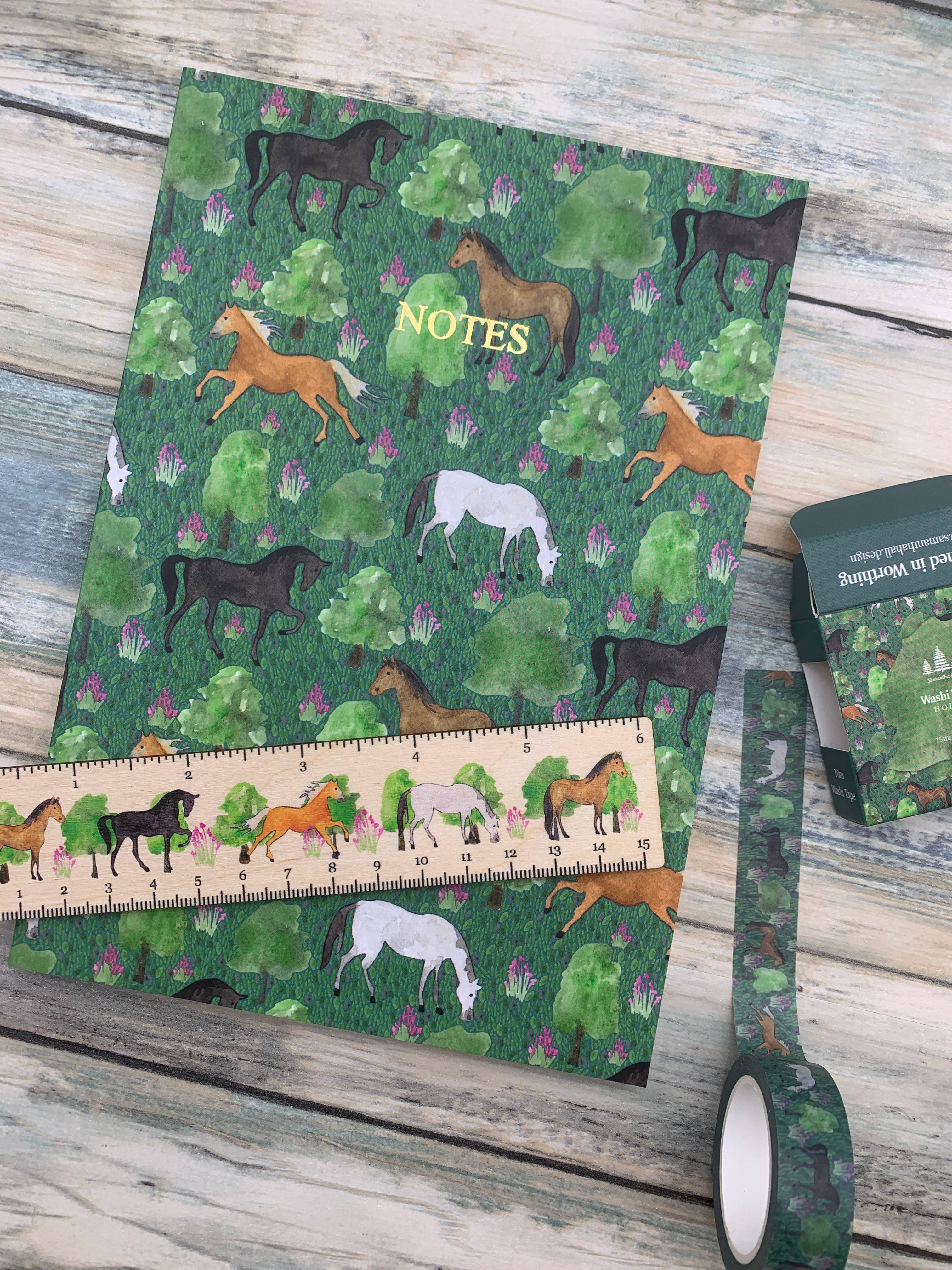 Samantha Hall Designs - Wholesale Washi Tape - Horse Washi Tape8