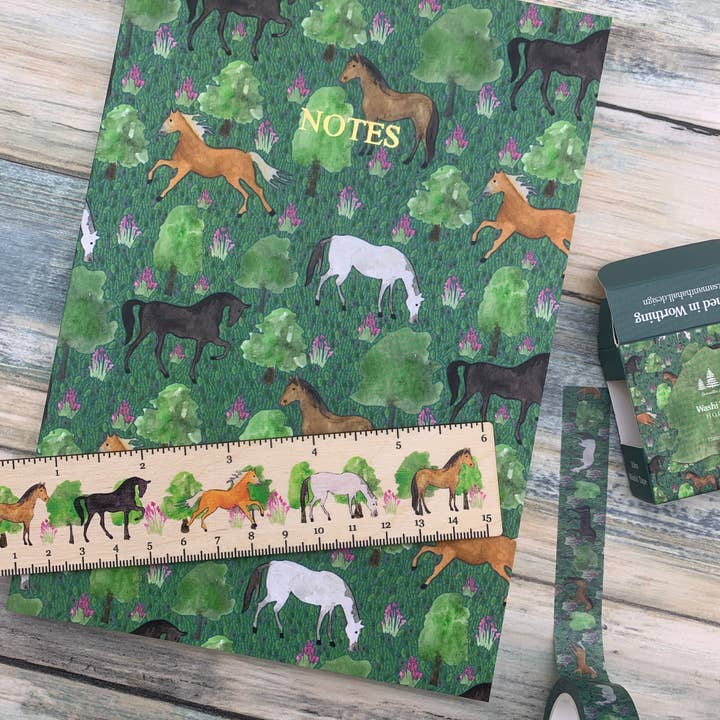 Samantha Hall Designs - Wholesale Washi Tape - Horse Washi Tape8