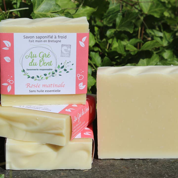 Savonnerie Au gré du vent - Wholesale Bar Soap - Cold saponified soap - Morning dew2