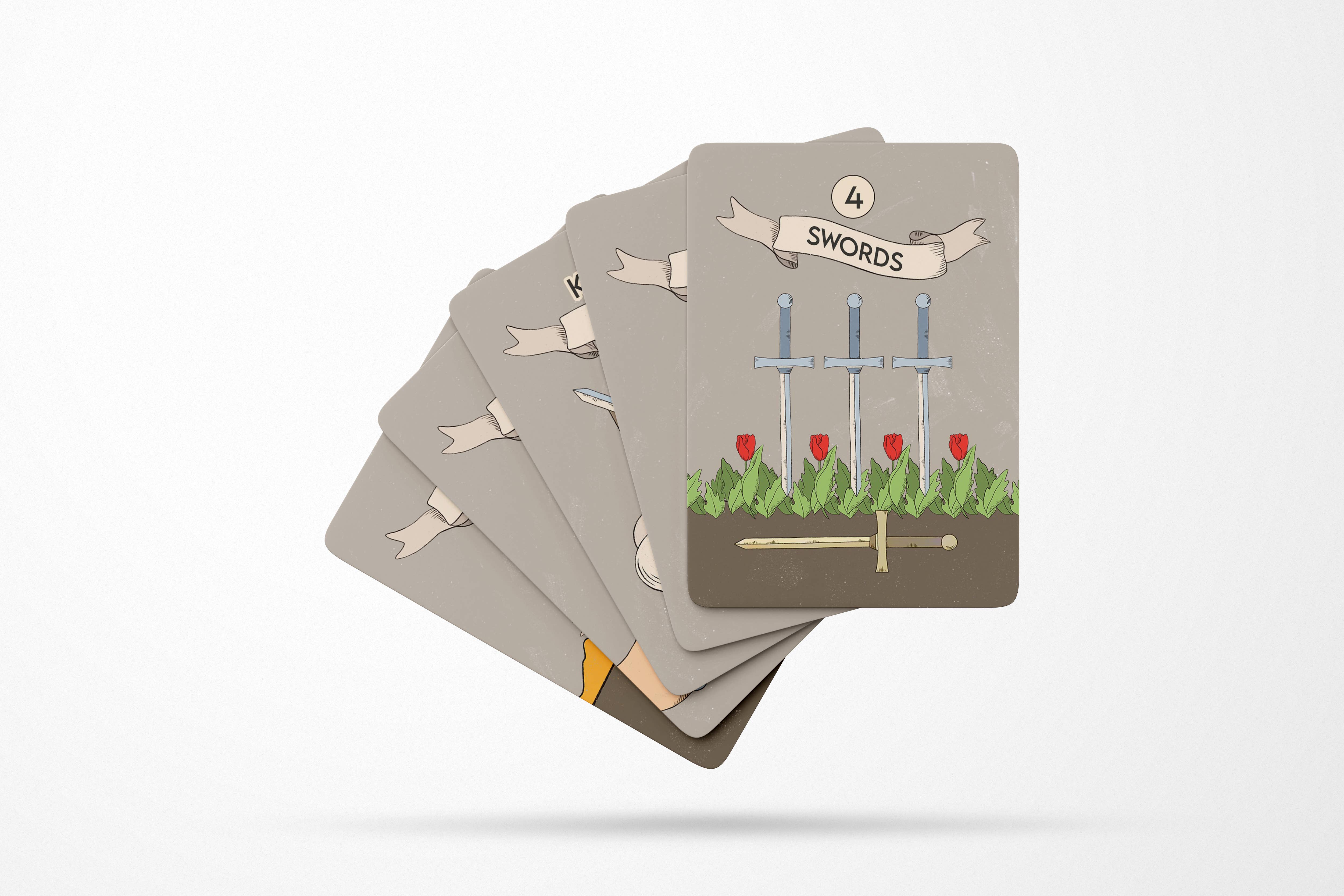 Dio Candle Company - Wholesale Playing Cards - Mystical Tarot Deck Poker-Sized w. Gold Gilded Edges8