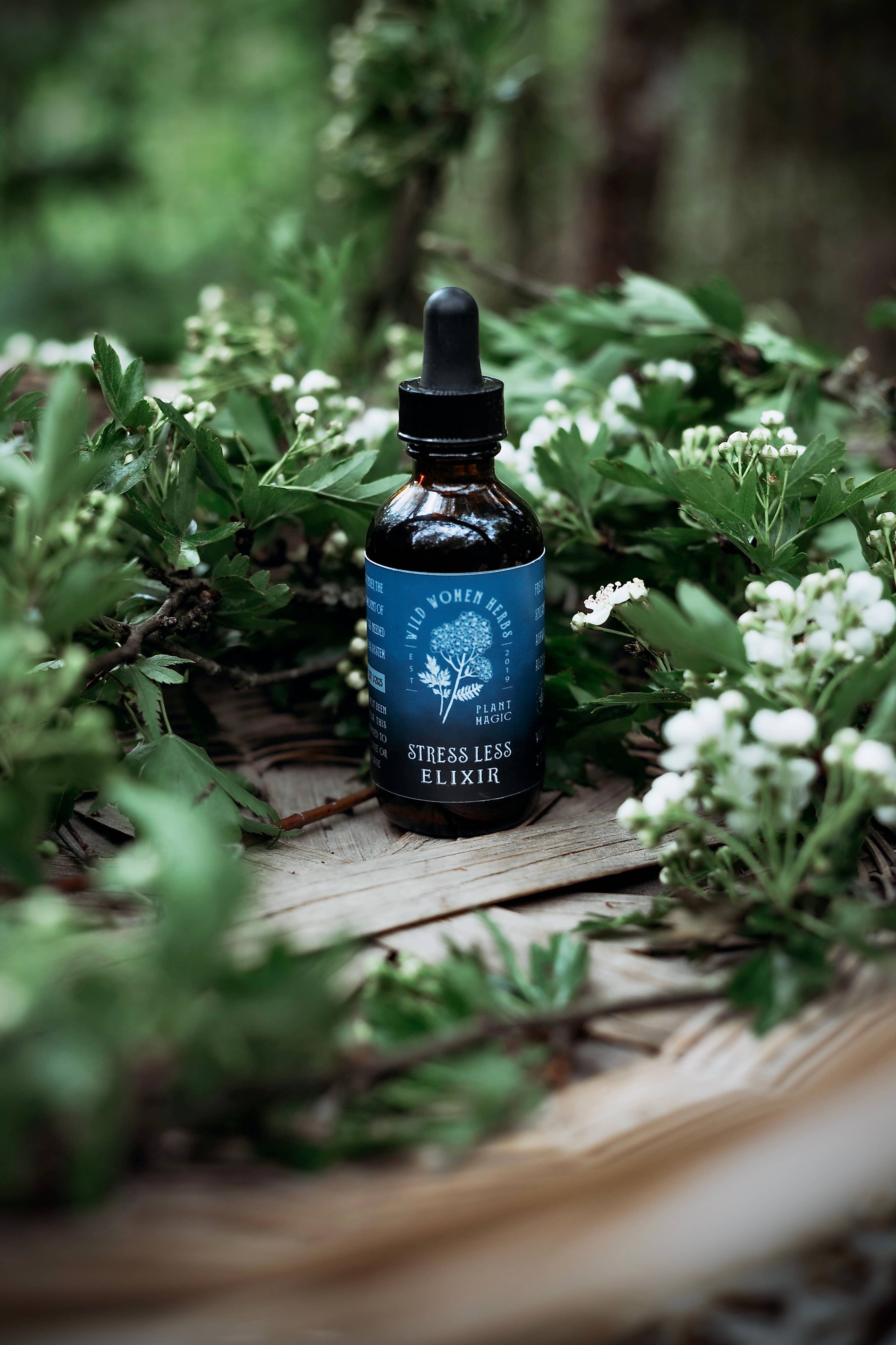 Wild Women Herbs - Vente Élixirs - Élixir moins de stress2