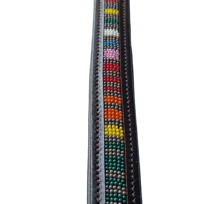 kay-line - Wholesale Horseback Riding Gear - Leather HORSE Browband FIRE & ASH2