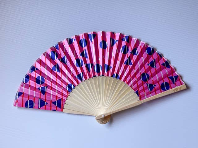 Loopla - Wholesale Handheld Folding Fan - Colour Crossing Folding Hand Fan1