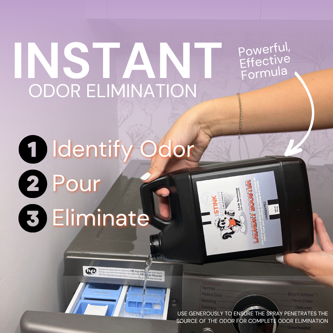 The Stink Solution - Wholesale Laundry Detergent Powder/Pods - Unscented Laundry Booster - 64 oz2