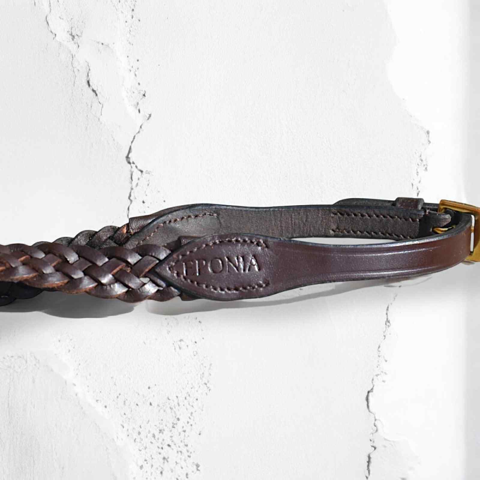 EPONIA EQUESTRIAN LIFESTYLE - Wholesale Horseback Riding Gear - Reins in genuine braided leather5