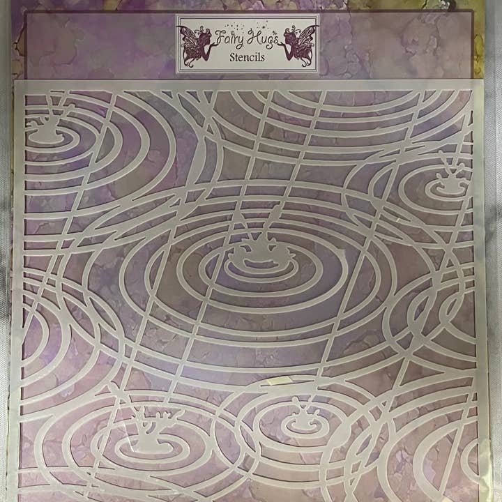 Fairy Hugs - Stencils - Fairy Rainfall for wholesale by Fairy Hugs