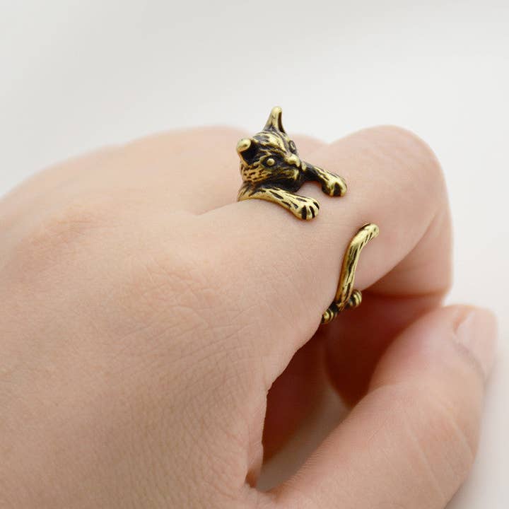 Wear Felicity - Wholesale Cocktail/Statement Ring - Cat Wrap Ring1