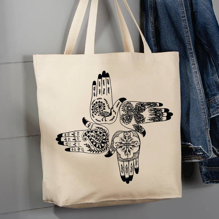 Henna manos tatuaje, bolsa de 12 oz para venta al por mayor de Avery Lane Gifts
