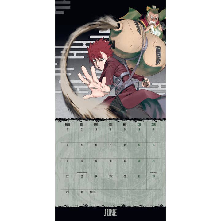 Danilo Promotions Ltd – wholesale Calendar – NARUTO SHIPPUDEN 2026 SQUARE CALENDAR2