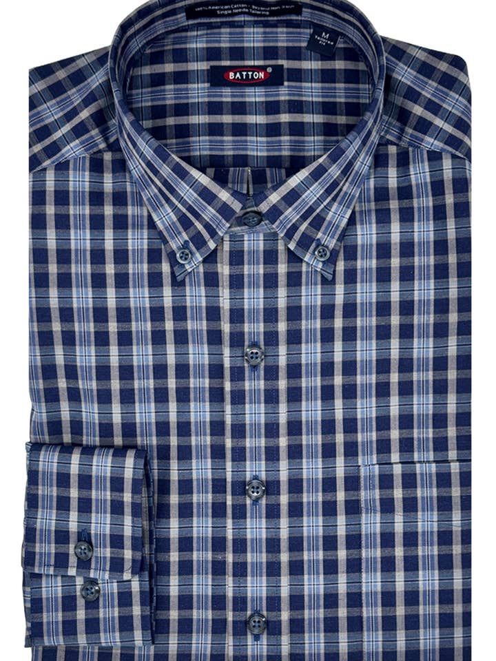 Butler Non-Iron Cotton Sport Shirt for wholesale by Batton