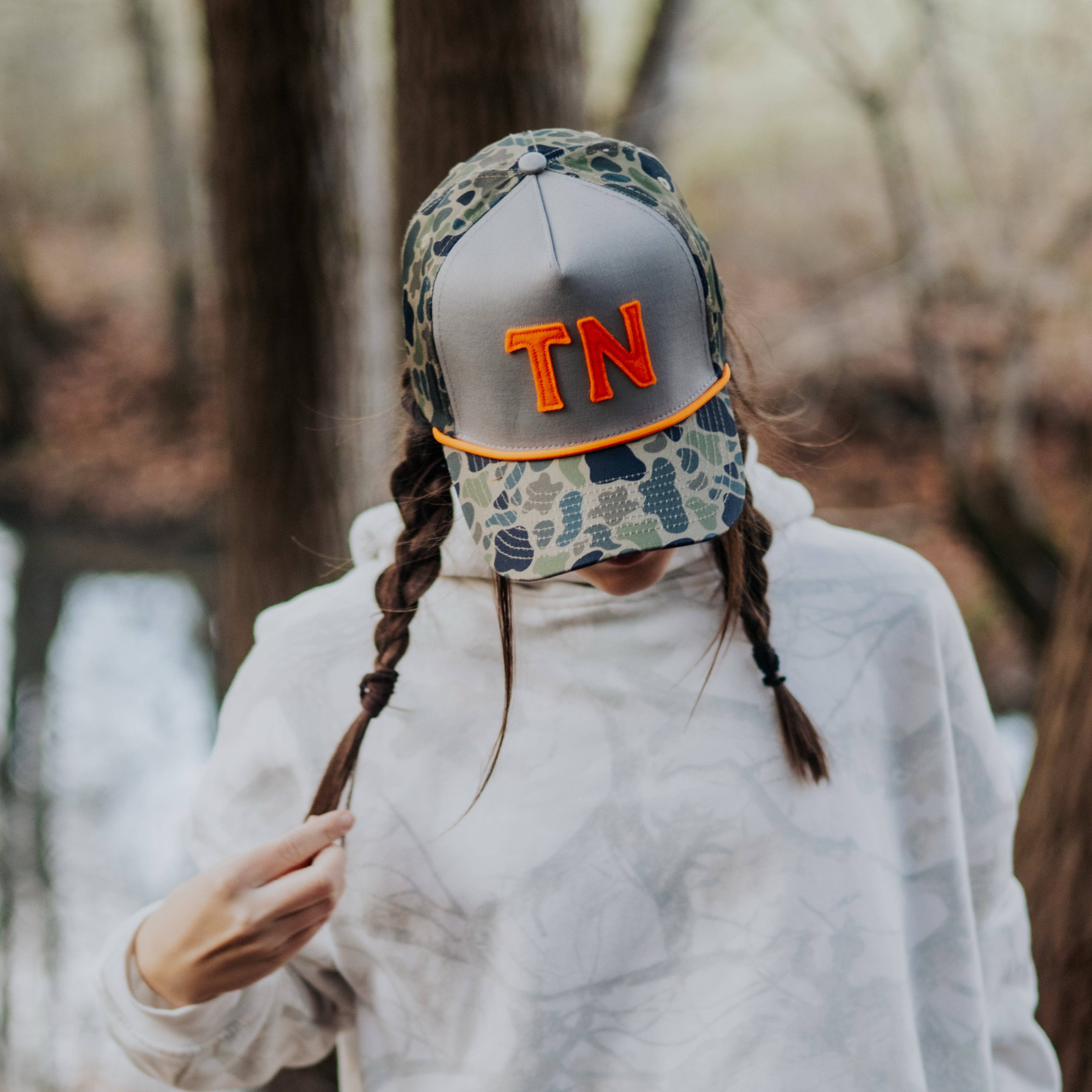 Tennessee Outfitters - Vendita all'ingrosso Cappellino da baseball - Unisex - Tennessee «TN Hat» in TENN™ Camo e grigio fumo3
