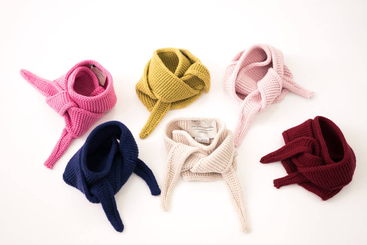 Calie Paris - Vente Écharpe – femme - Petit foulard « Sophie »8