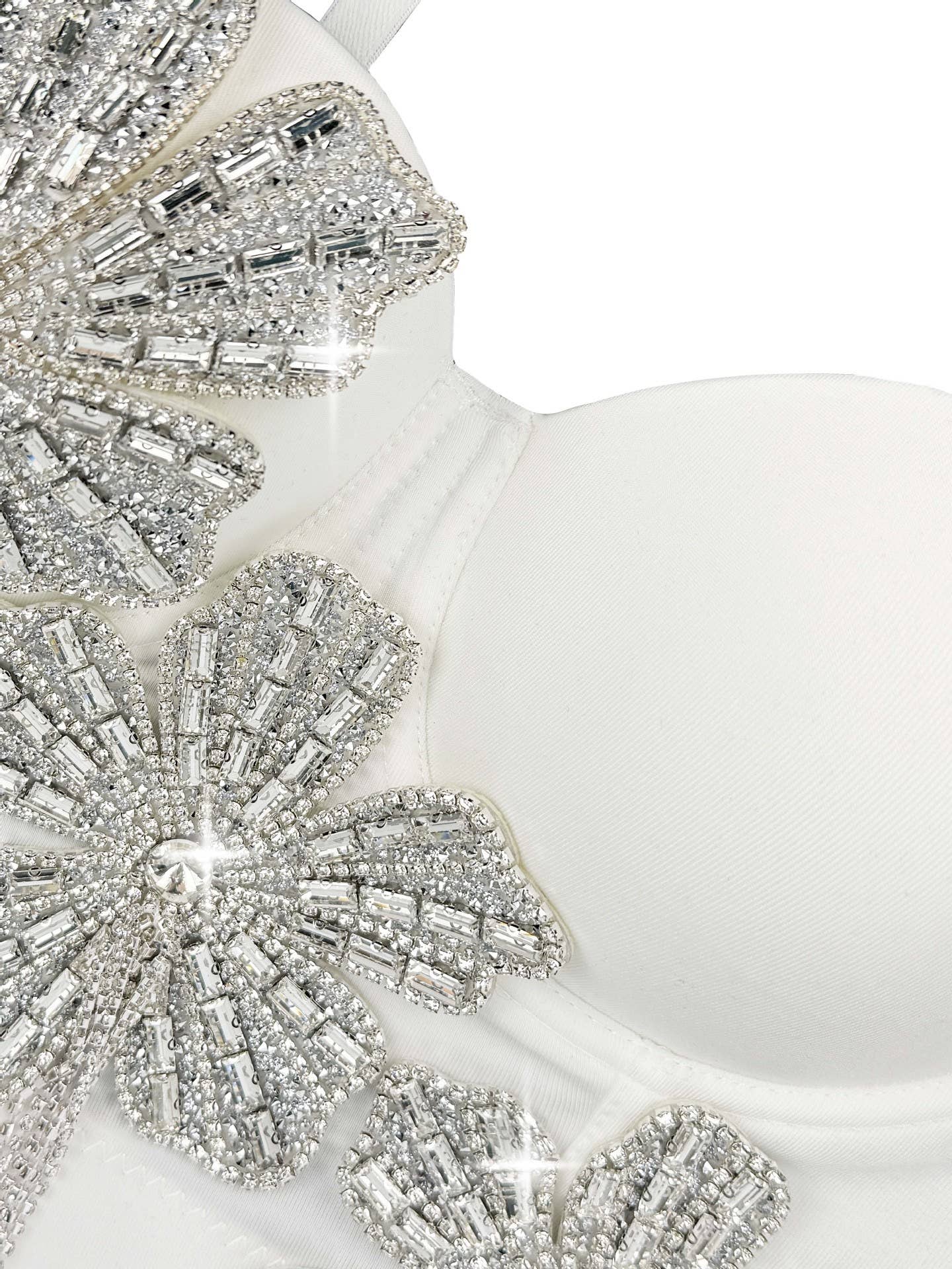 Productseeker - Wholesale Corset - Women's - VE18YDiamond Flower Herringbone Corset Bra – Seductive Charm11