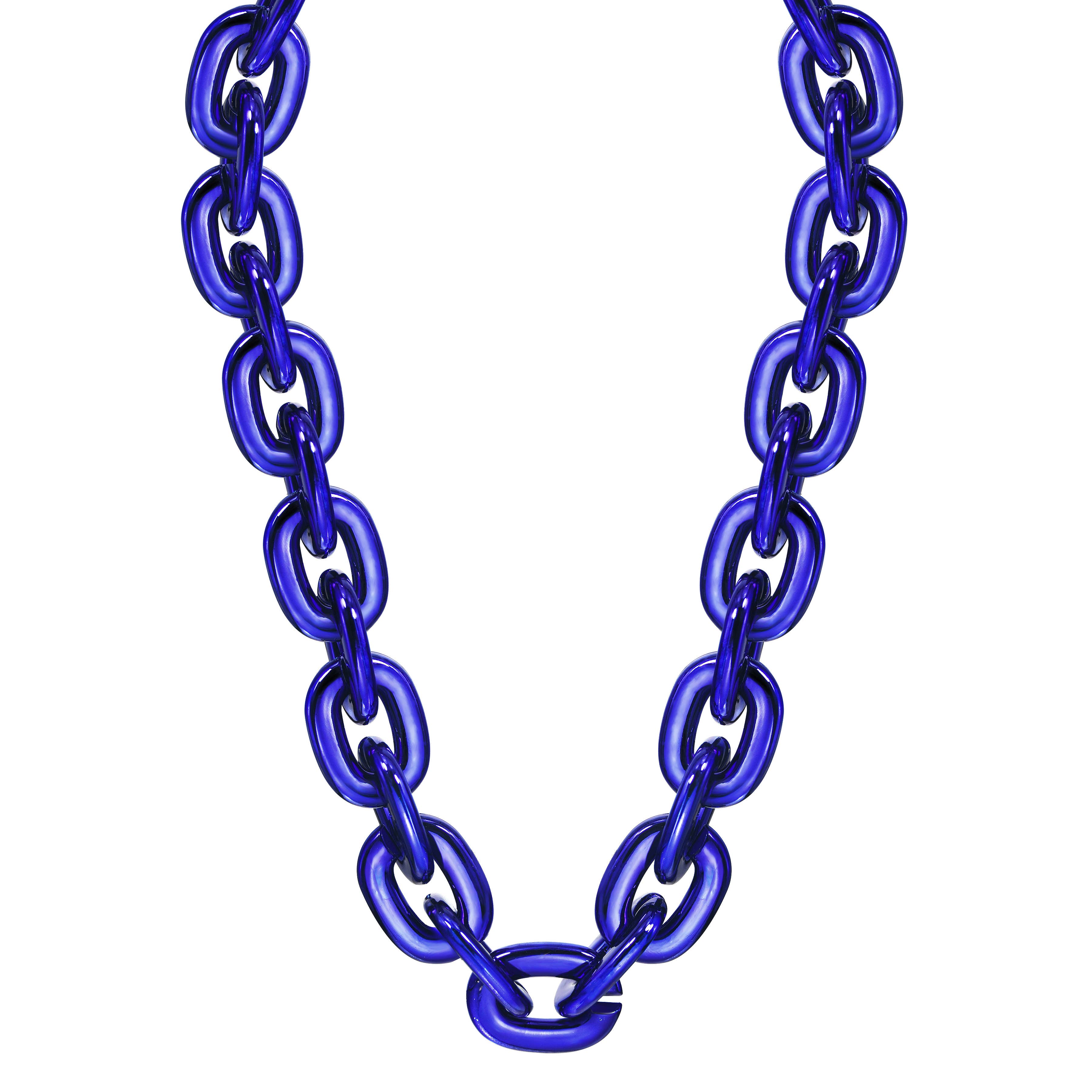 Simran International - Wholesale Link & Chain Necklace - Jumbo Fan Chain Necklace43