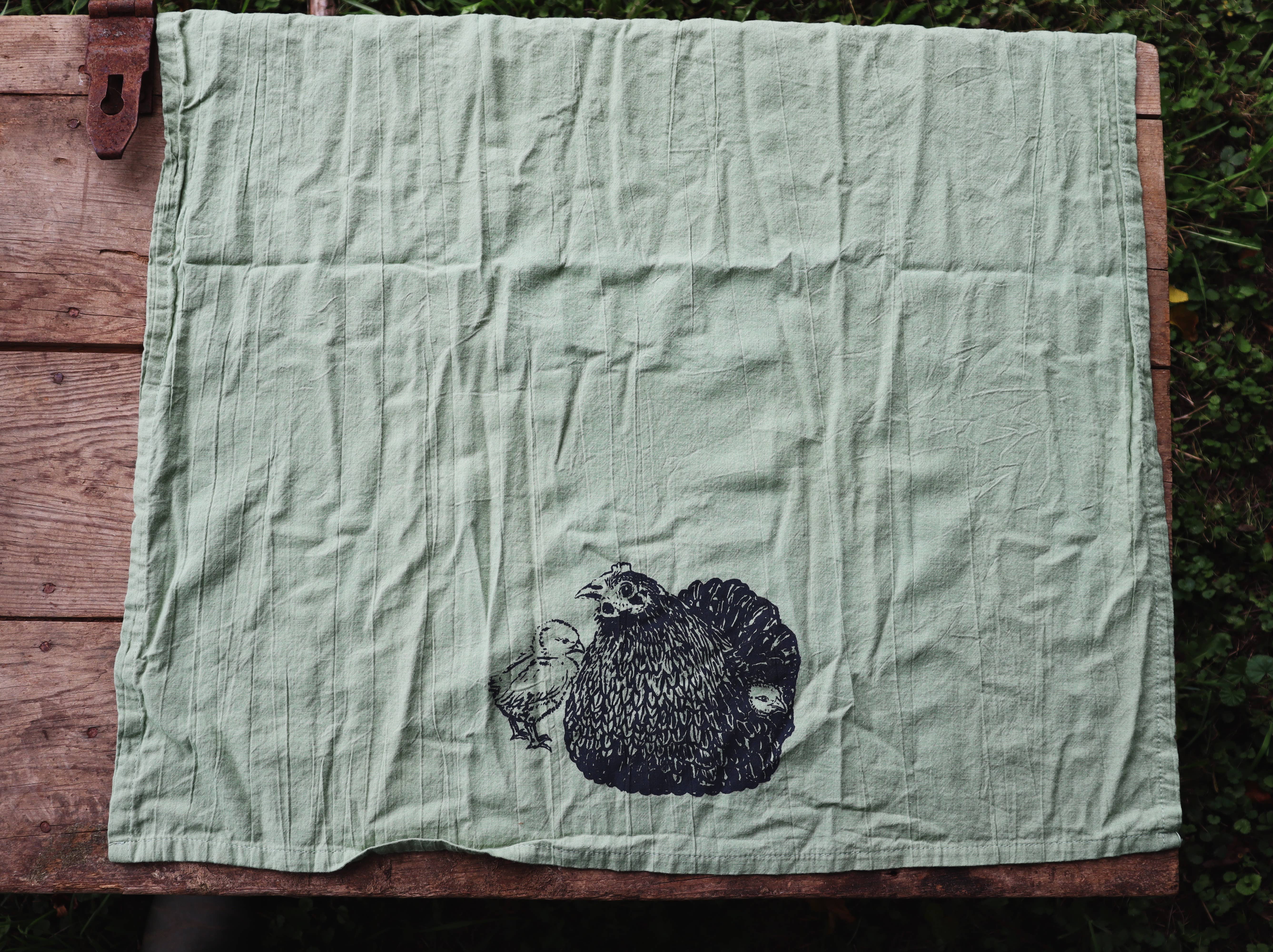 MOTH WOOD - Wholesale Tea Towel - Hand Screen Printed Cotton Tea Towels21