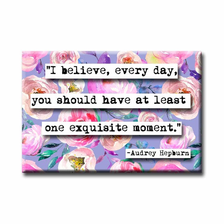 Audrey Hepburn Exquisite Moment Magnet for wholesale by ChicalooKate