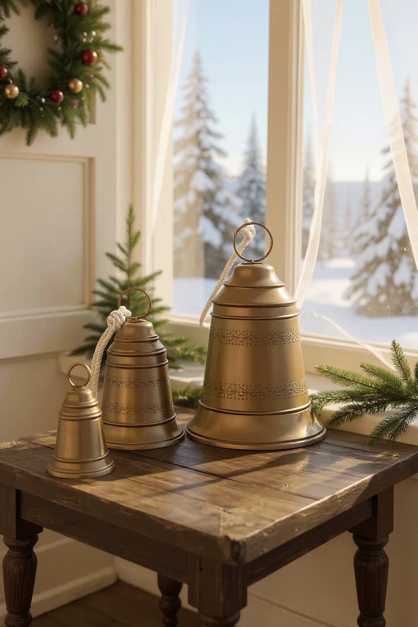 Made Market Co. - Venta al por mayor Decoración navideña - Campana Grande3