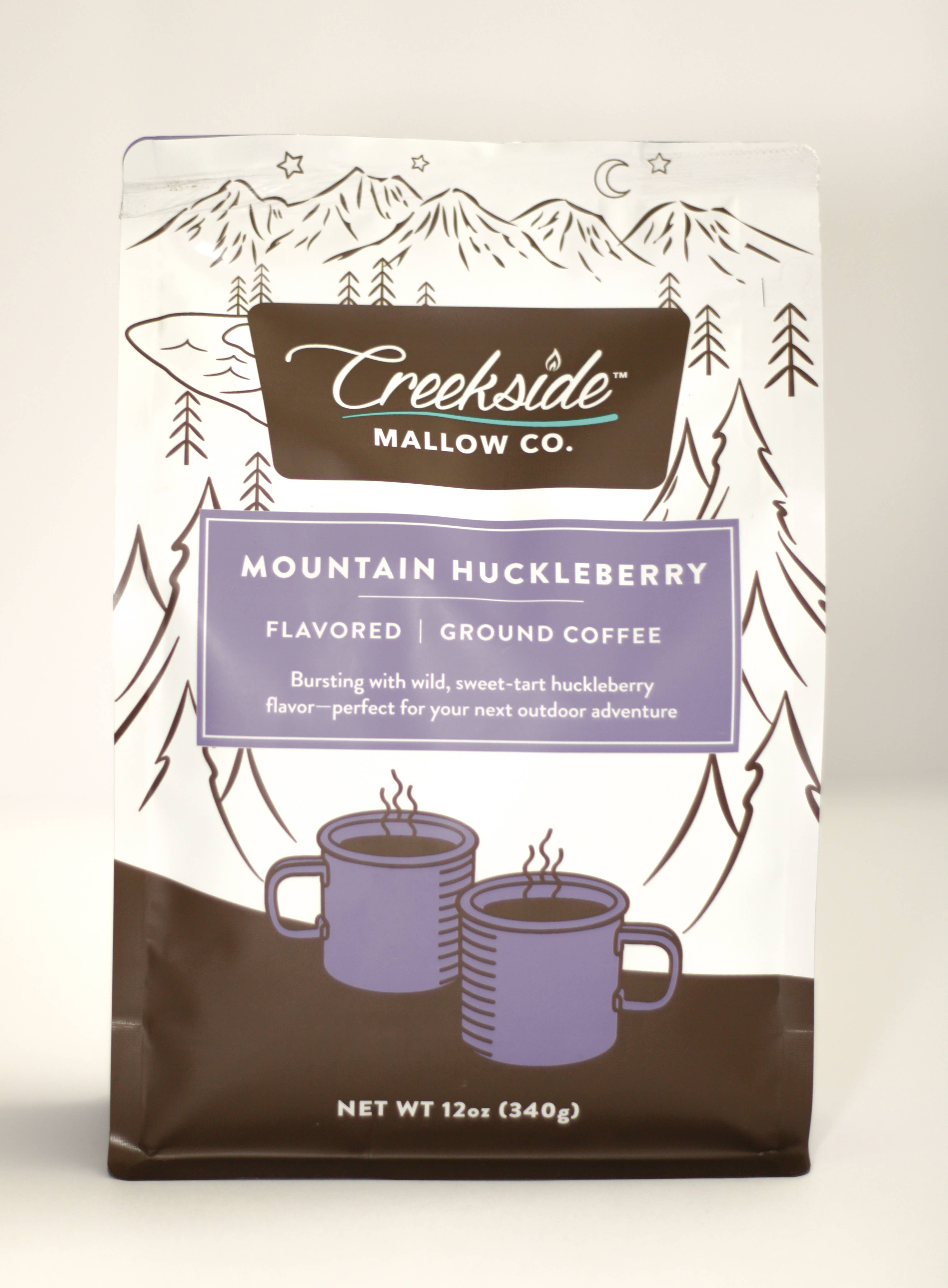 Creekside Mallow Co. - Wholesale Ground Coffee - Mountain Huckleberry Ground Coffee 2