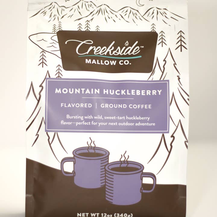 Creekside Mallow Co. - Wholesale Ground Coffee - Mountain Huckleberry Ground Coffee 2