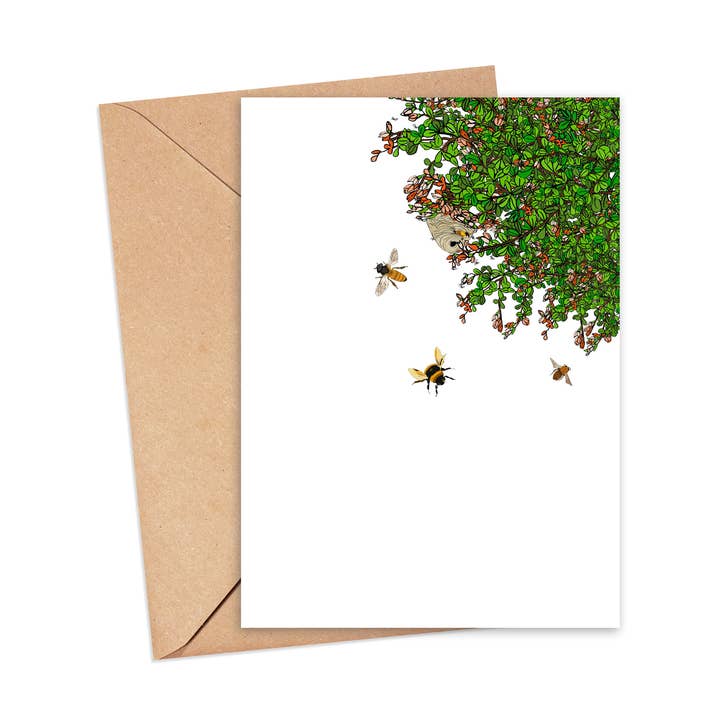 Sødeste Honning Card for engroshandel hos Screech Owl Design