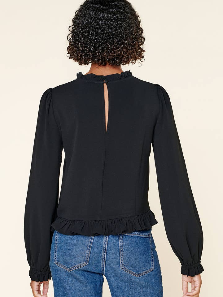 Sugarlips - Wholesale Blouse - Women's - Into You Ruffle Top4