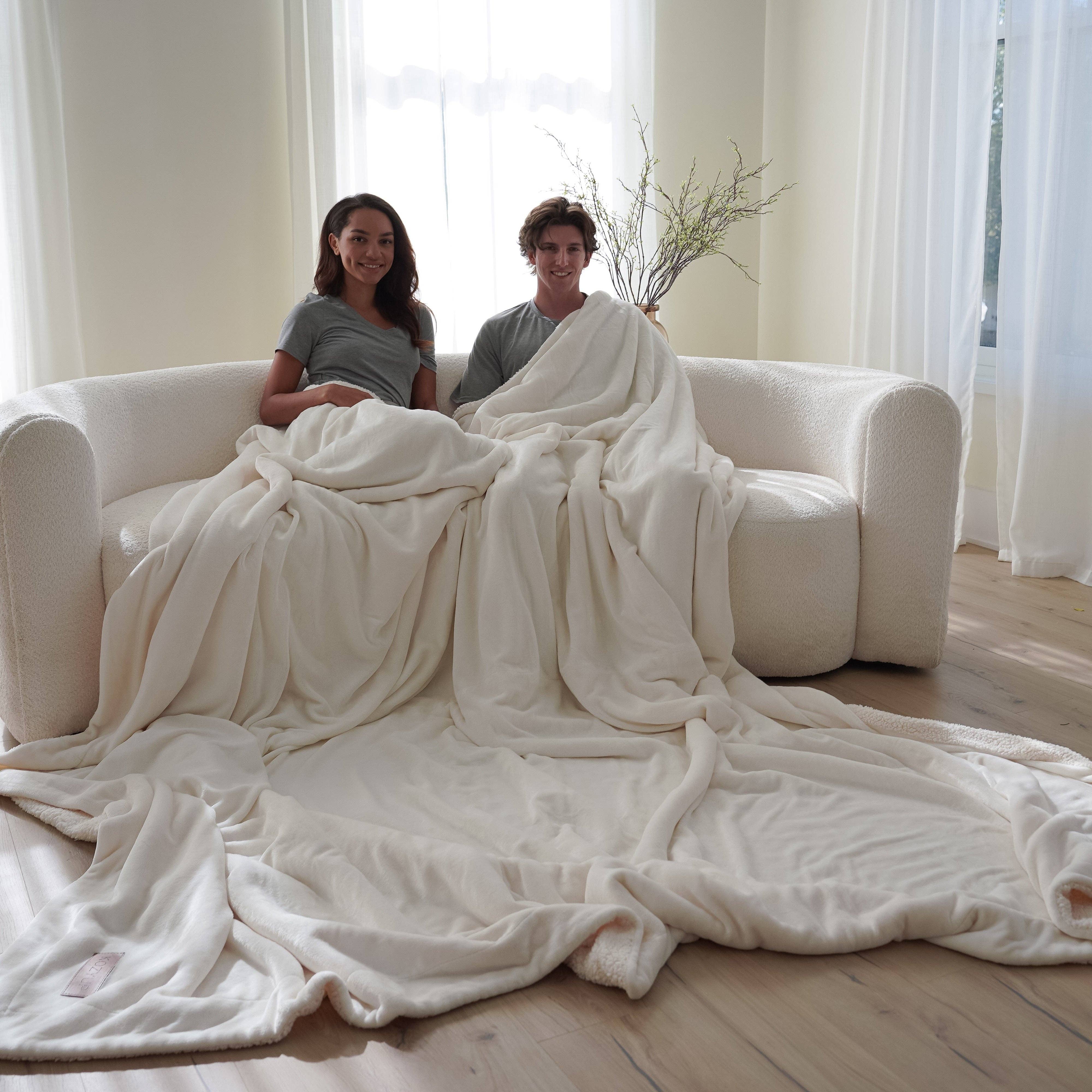 KozyUp - Wholesale Bedding Blanket - Cloud 9 Oversized Sherpa Blanket8