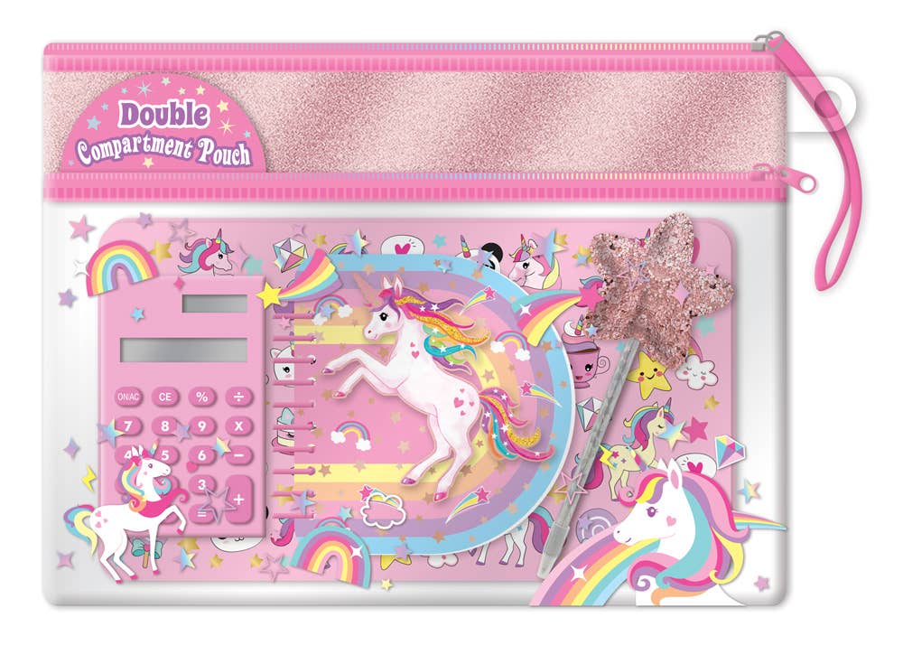 Hot Focus, Inc. - Wholesale Pencil Case/Pouch - Smart Helper, Unicorn2